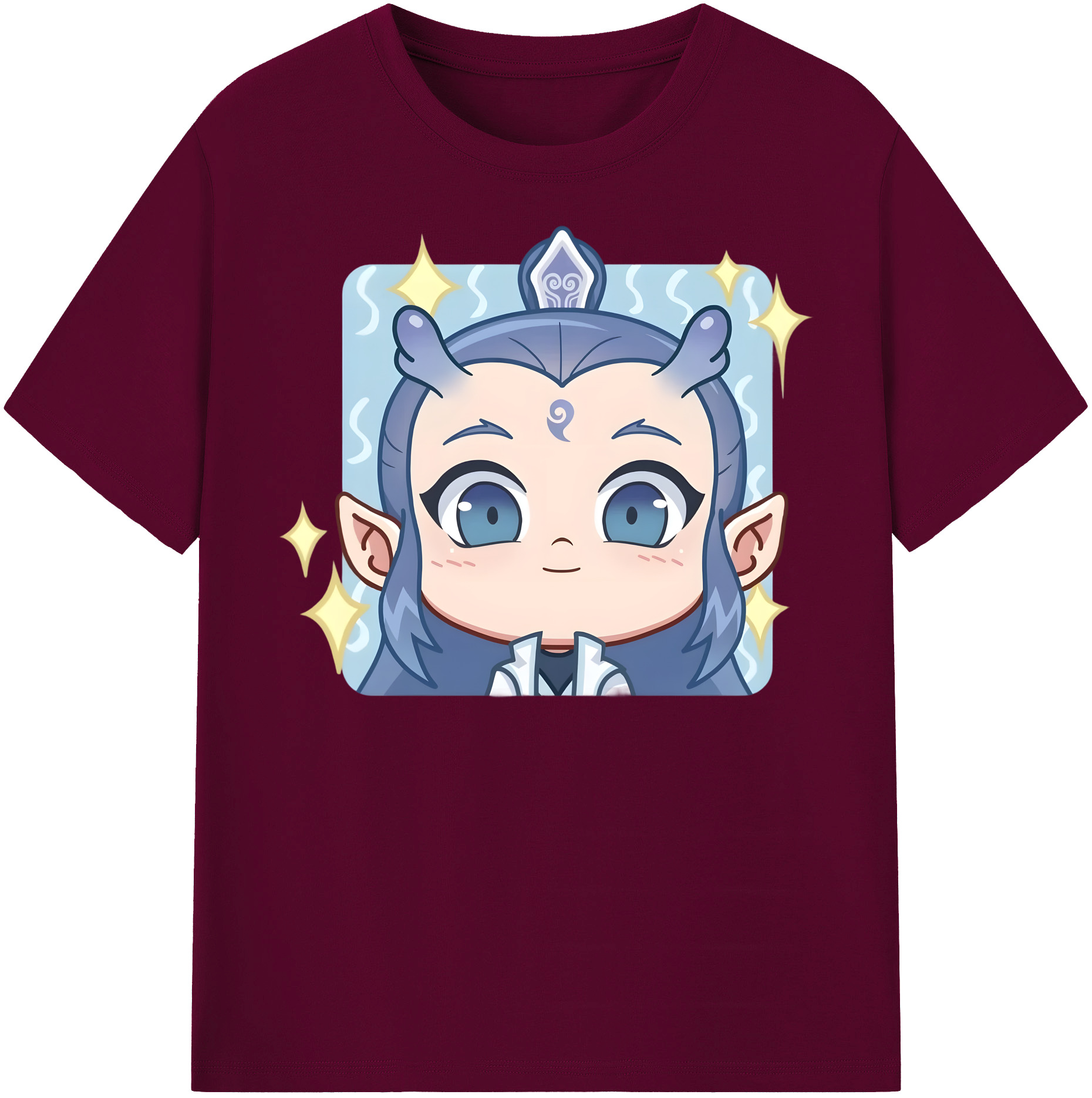（画像用） Ne Zha 2 ナタ 魔童の大暴れ レディースカジュアルプリントTシャツ（綿100％）